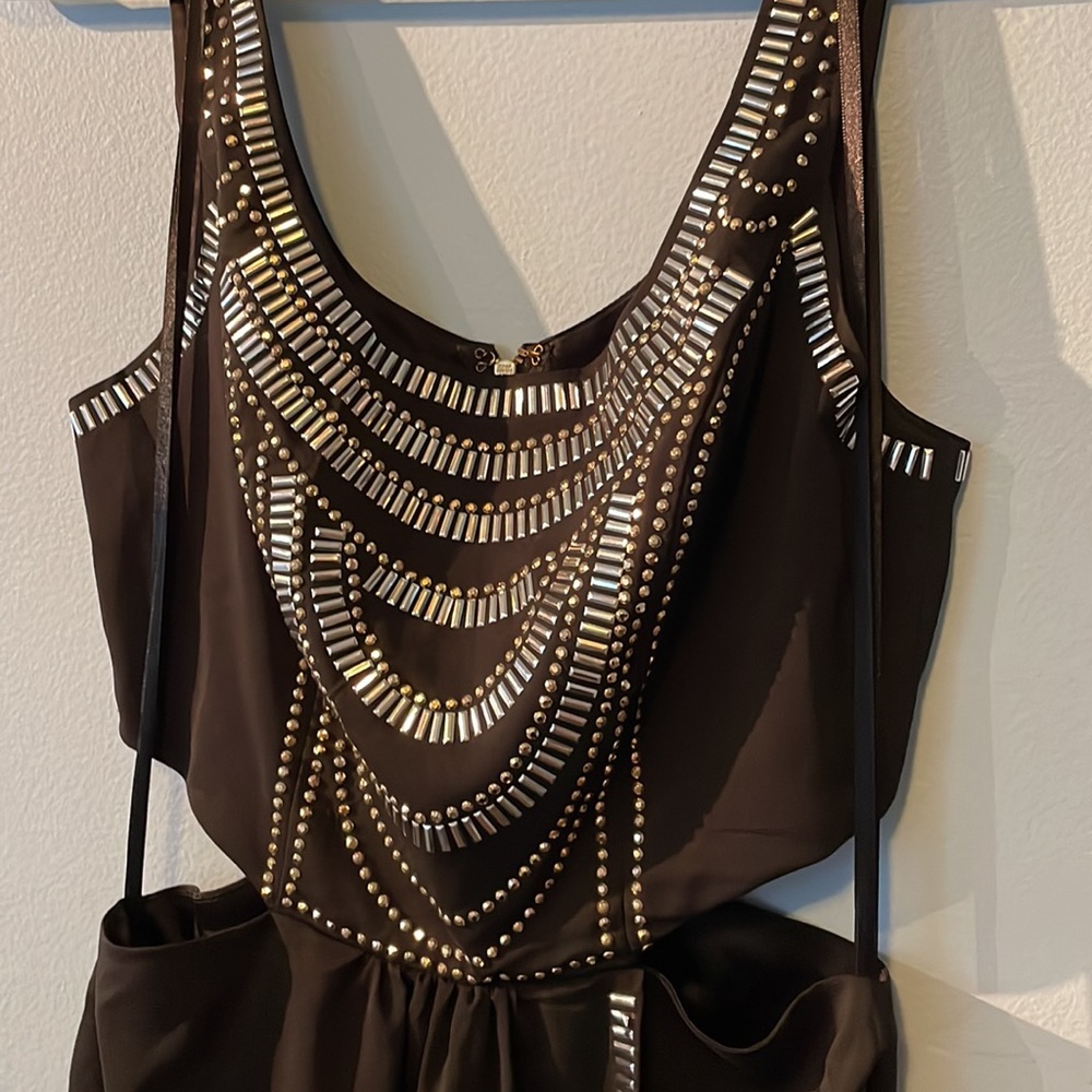 Bebe embellished high low dress - Picture 4 of 8